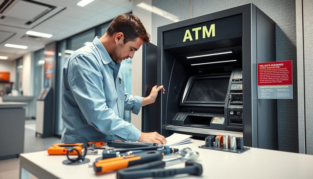 ATM maintenance