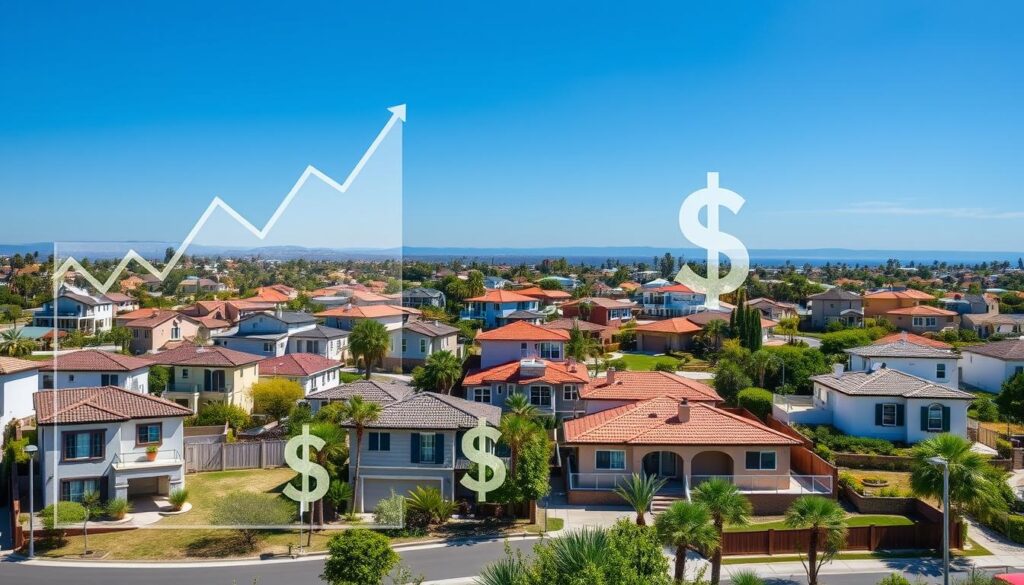 real estate cash return in california