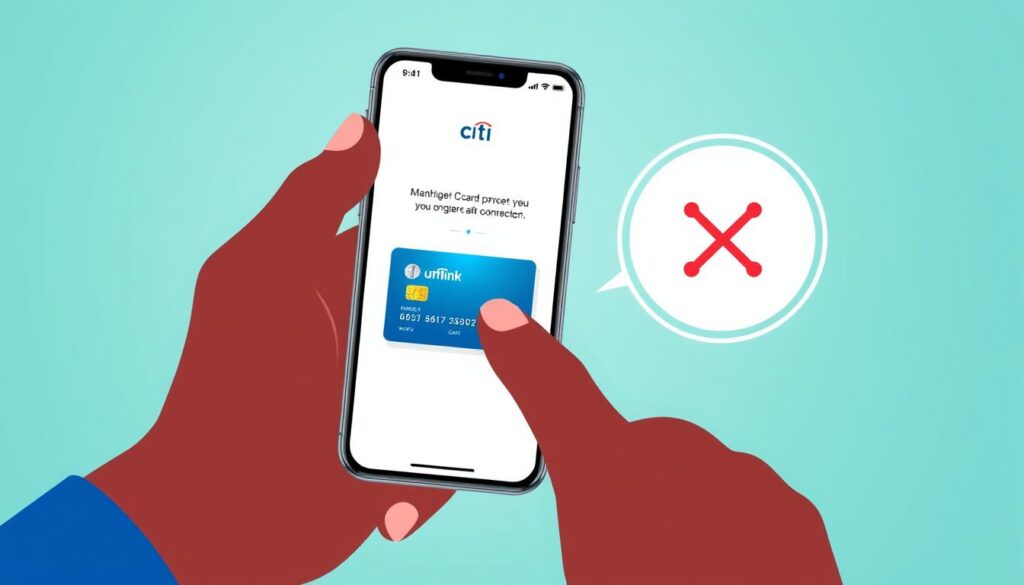 how to unlink citibank credit card