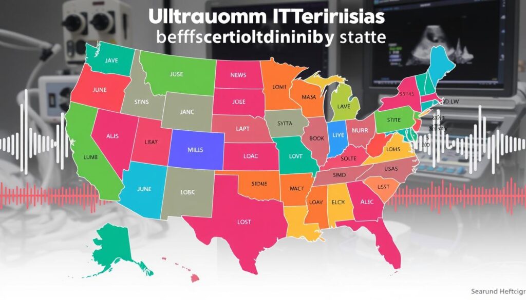 Ultrasound Tech Salary Comparison Map